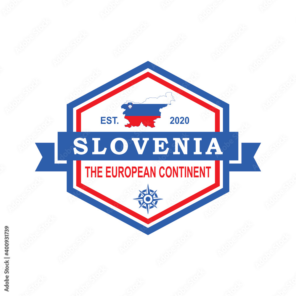 Slovenia Map Vector , Europe Logo Slovenia Map Vector , Europe Logo