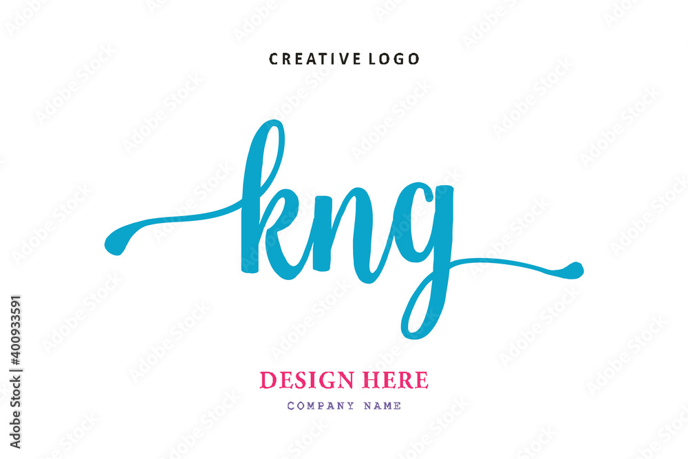 KNG lettering logo is simple, easy to understand and authoritative KNG lettering logo is simple, easy to understand and authoritative