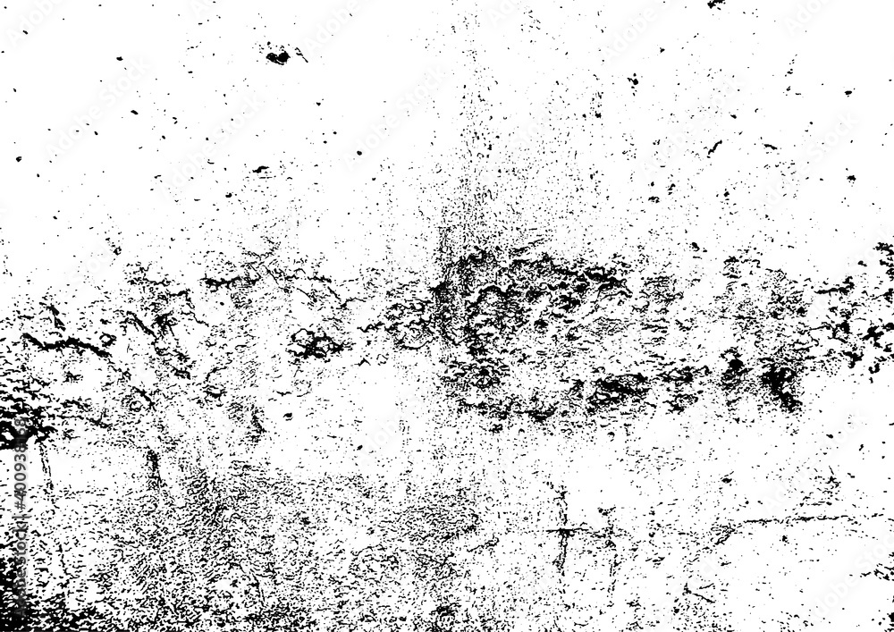 Vector grunge background black and white,texture dark,abstract pattern of cracks,dust,dirt.