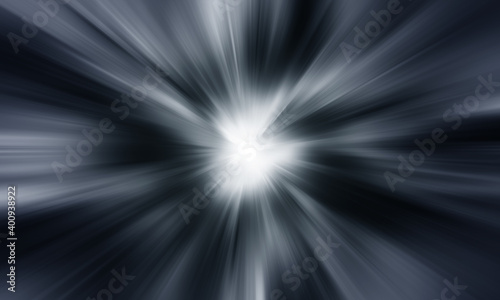 Abstract Light burst on a black background 