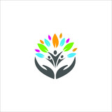 logo family communation human social healthy 