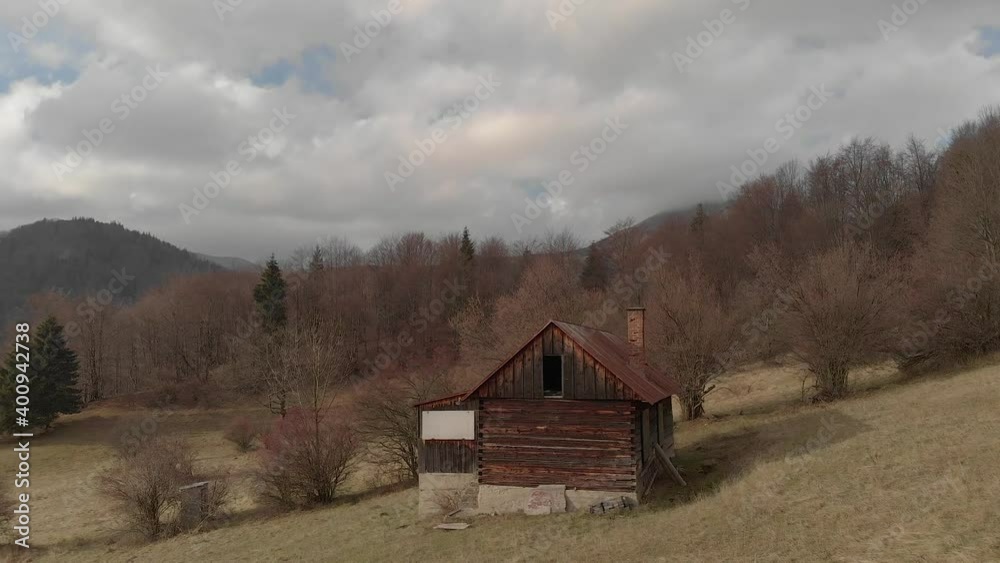 wooden hut in the forest 4 wooden hut in the forest 4