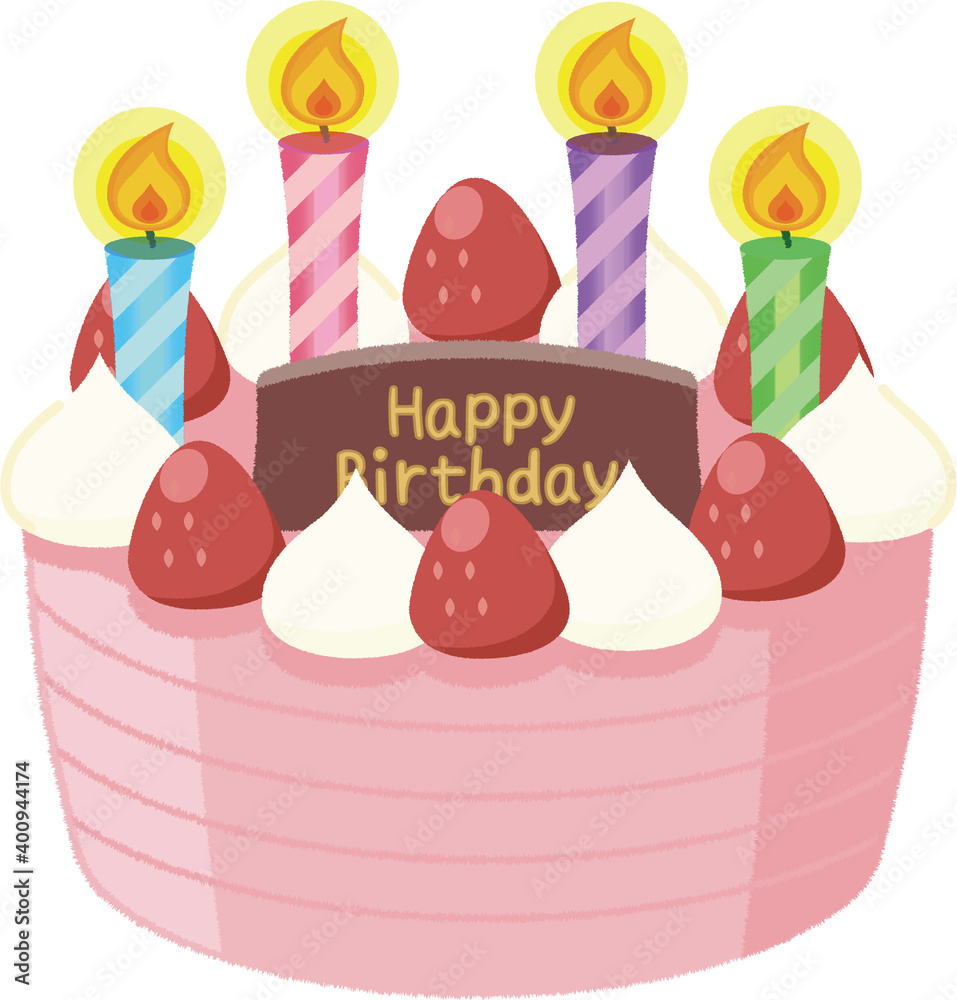 バースデーケーキ 誕生日ケーキ バースデー ハッピーバースデー 誕生日 ケーキ ホールケーキ 生クリーム クリーム チョコレート チョコ プレート 食べ物 お菓子 デザート スイーツ 洋菓子 プレゼント イベント お祝い 記念日 おやつ 甘い かわいい