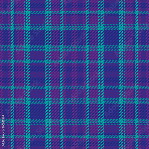 Seamless pattern of scottish tartan plaid. Repeatable background with check fabric texture. Vector backdrop striped textile print.