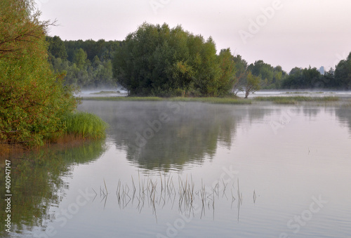 River Bank in the early morning