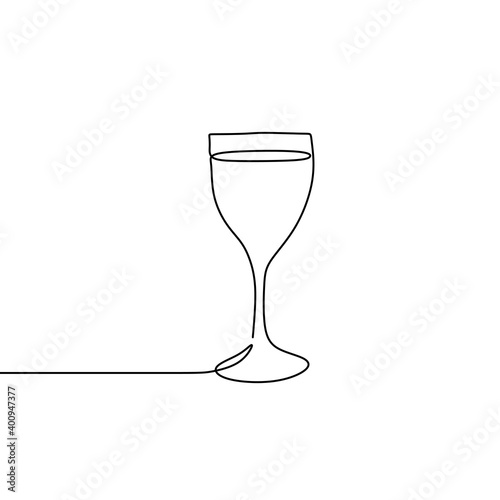 Continuous one line drawing...