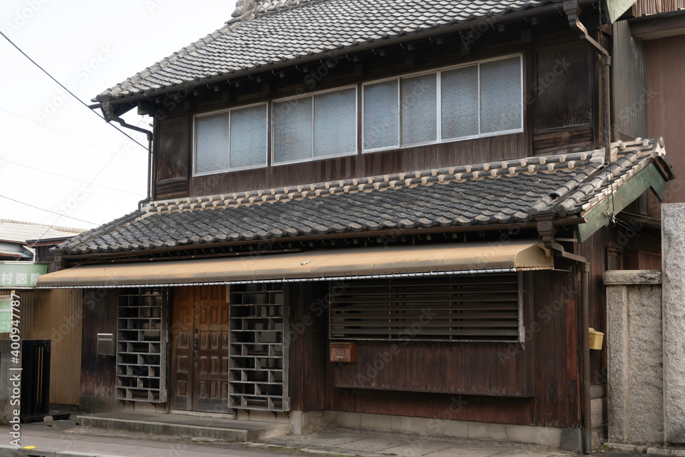 Townscape of Satte-juku on old Nikko Road Townscape of Satte-juku on old Nikko Road