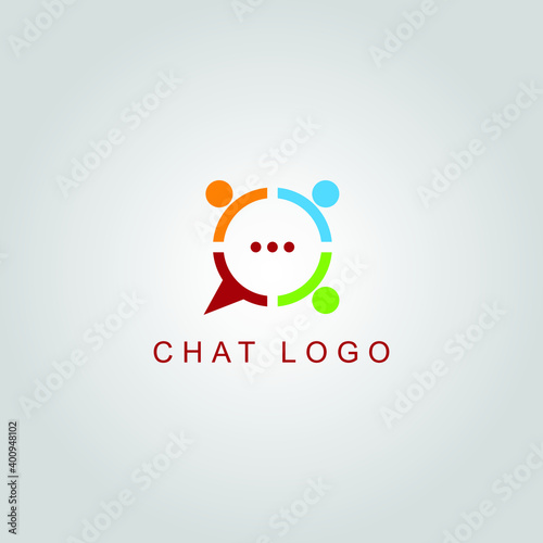 Chat Logo - Connecting People Logo