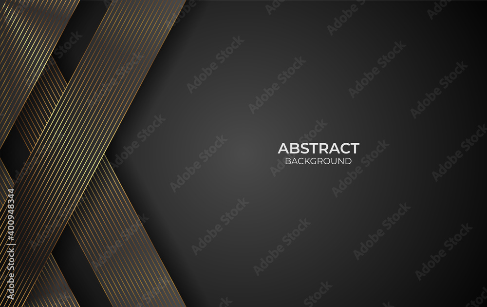 Abstract gold line design style Abstract gold line design style