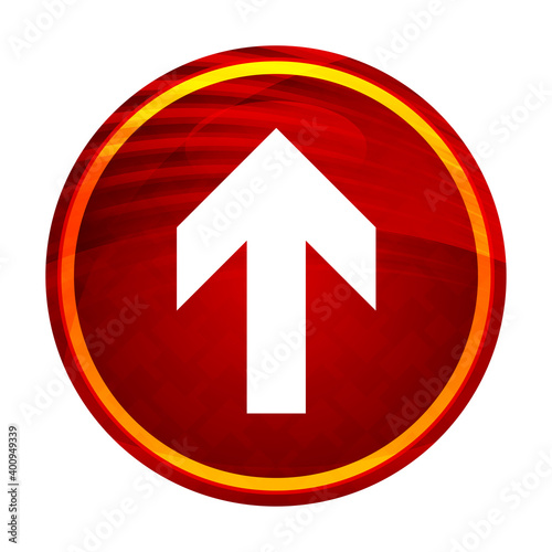 Free Download Upload arrow icon creative red round button illustration design - GFXLoad