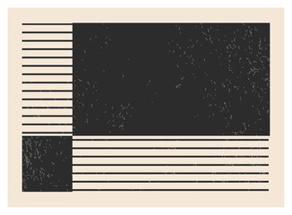 Papier peint photo Minimaliste art Tracés artistiques minimalistes aux courbes douces  © C Design Studio