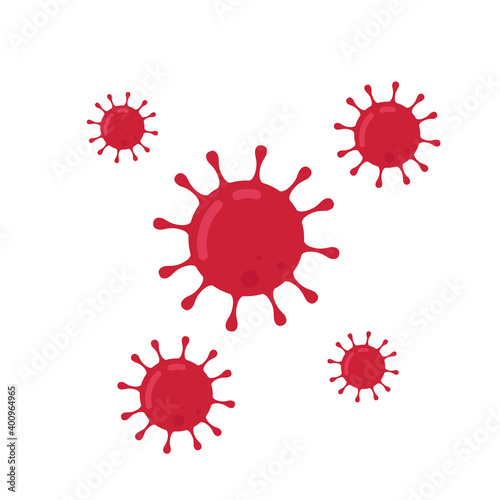 Bacteria vector. wallpaper. free space for text. bacteria vector pattern. Virus vector.