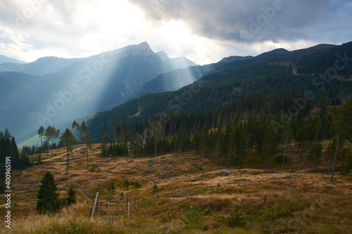 Abend auf der Goldeck Panoramastraße photo