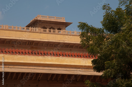 Palace inside the Lohagarh fort or iron fort. Bharatpur. Rajasthan. India. photo