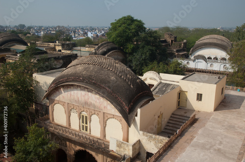 Palace inside the Lohagarh fort or iron fort. Bharatpur. Rajasthan. India. photo