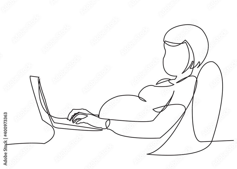 pregnant business woman pregnant business woman