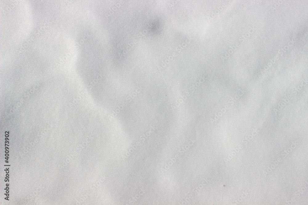 Background with snow cover