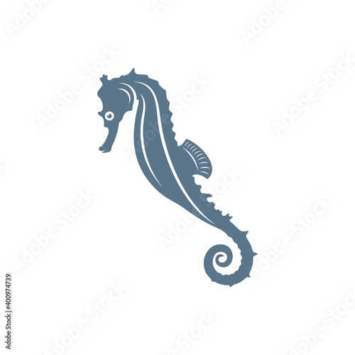 Seahorses logo vector, Creative Seahorses logo design concepts template, icon symbol, illustration