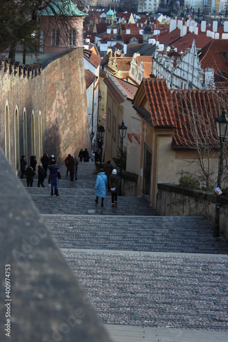 street in the city