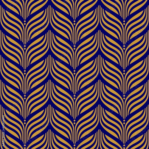twisted flat seamless ornament
