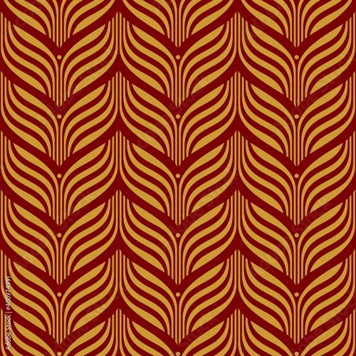 twisted flat seamless ornament