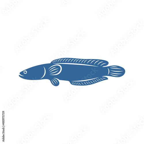 Fish Cork logo vector, Creative Fish Cork logo design concepts template, icon symbol, illustration