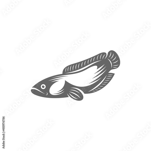 Fish Cork logo vector, Creative Fish Cork logo design concepts template, icon symbol, illustration