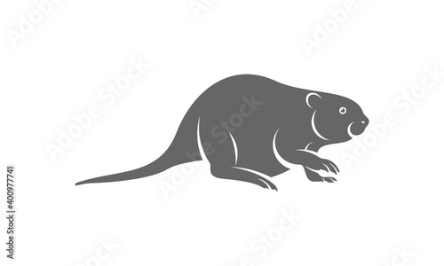 Beaver logo vector  Creative Beaver logo design concepts template  icon symbol  illustration