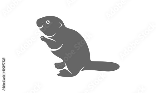 Beaver logo vector  Creative Beaver logo design concepts template  icon symbol  illustration