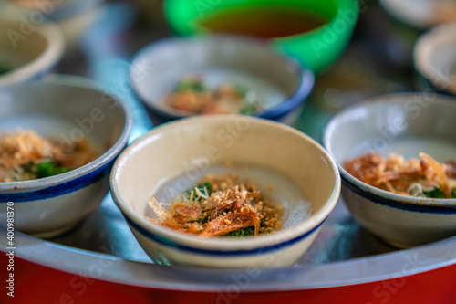 Banh Beo or Beo cake at Phu Yen, Vietnam