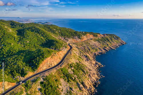 29 national road area near Dai Lanh lighthouse, Phu Yen, Vietnam