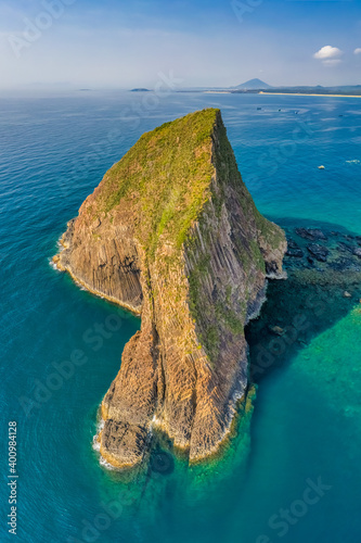 Yen island famous tourist destination of Phu Yen, Vietnam