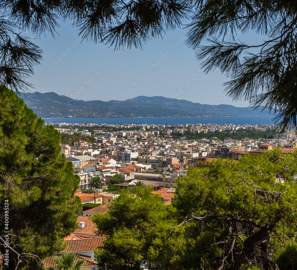 View of the City Kalamata, Greece