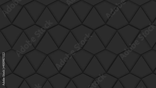 black seamless pattern, design and wallpaper
