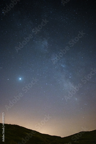 sky with milky way from Lebanon