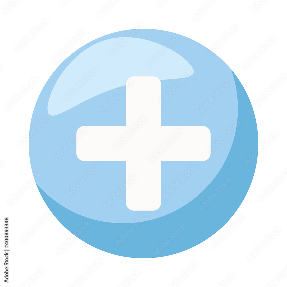 pluss symbol in button isolated icon pluss symbol in button isolated icon