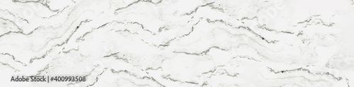 Elegant white marble background. Horizontal banner
