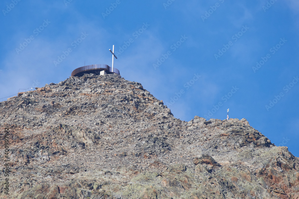 Aussichtsplattform auf der Grawand Spitze Aussichtsplattform auf der Grawand Spitze
