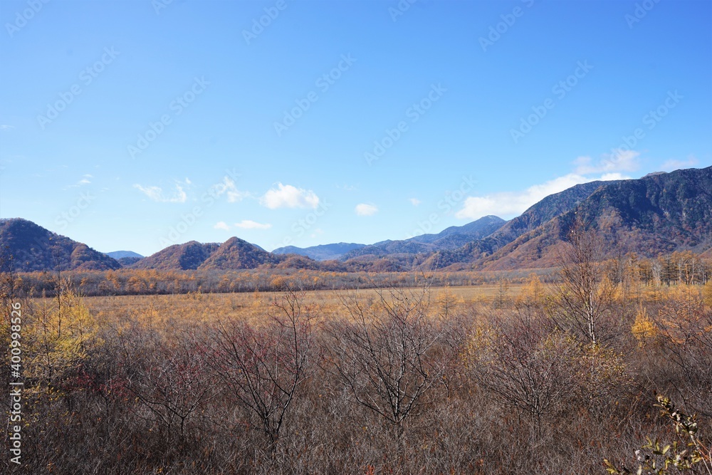 Senjogahara Marshland in Nikko, Tochigi prefecture, Japan - 戦場ヶ原 栃木県 日光市