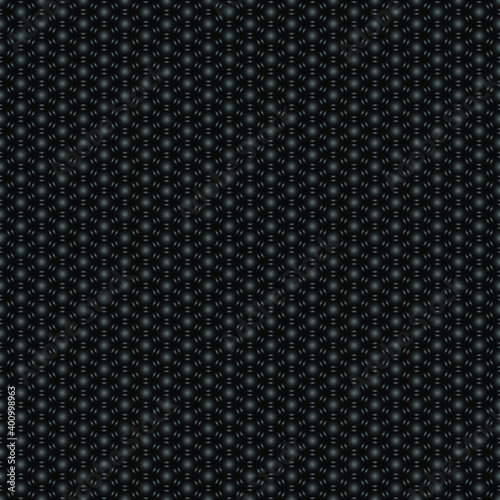 Wallpaper Mural Seamless vector pattern of gradient  elements on a black background. Geometric design. Print for wrapping, web backgrounds, fabric, decor, surface, packaging, scrapbooking, etc. Torontodigital.ca