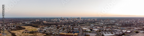 Aerial photo north side Richmond VA USA