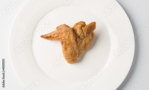 fried chicken wings on a plate