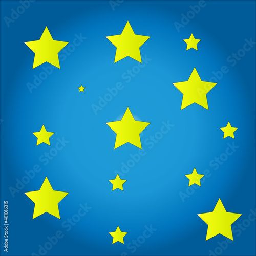 pattern with stars