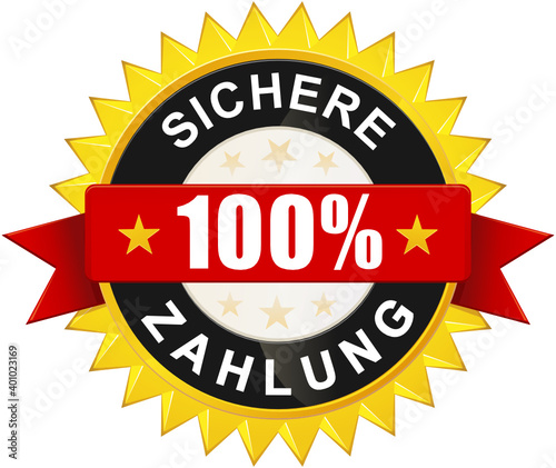 Ausweis 100% sichere Zahlung