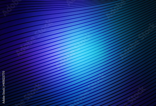 Dark BLUE vector pattern with curved lines.