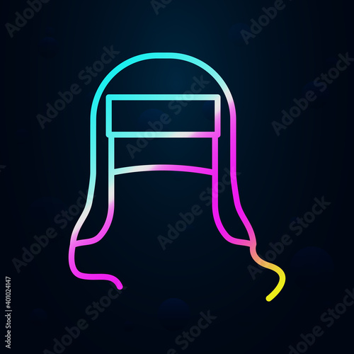 Russian, culture, ear, flaps, hat nolan icon. Simple thin line, outline vector of russia icons for ui and ux, website or mobile application