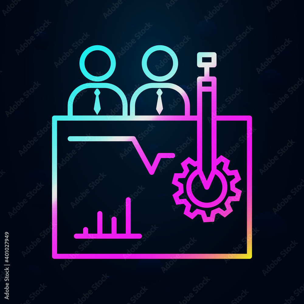 Leader, teamwork, bulb nolan icon. Simple thin line, outline vector of team work icons for ui and ux, website or mobile application Leader, teamwork, bulb nolan icon. Simple thin line, outline vector of team work icons for ui and ux, website or mobile application