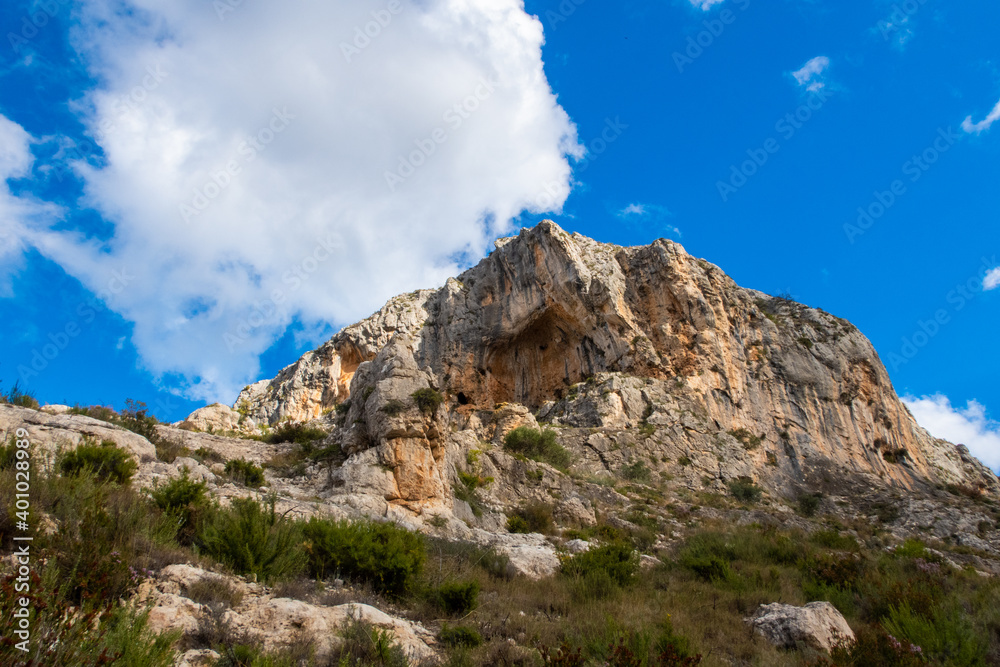 Mediterranean mountains in the winter Mediterranean mountains in the winter