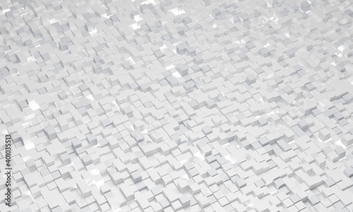 Square block structure background