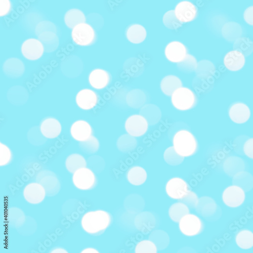 abstract blue background with bokeh, graphic design illustration